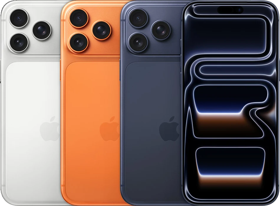 iPhone 17 Pro Max in its available finishes