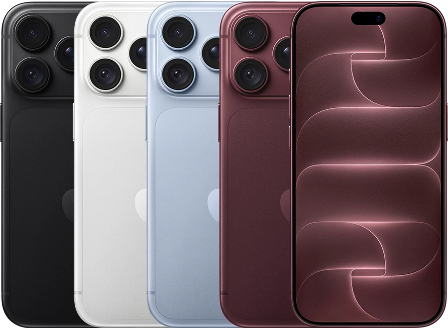 iPhone 18 Pro in its available finishes